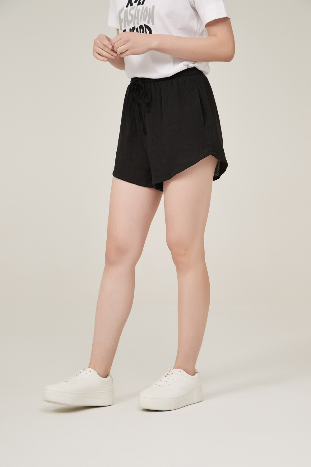 Short Cavas Negro