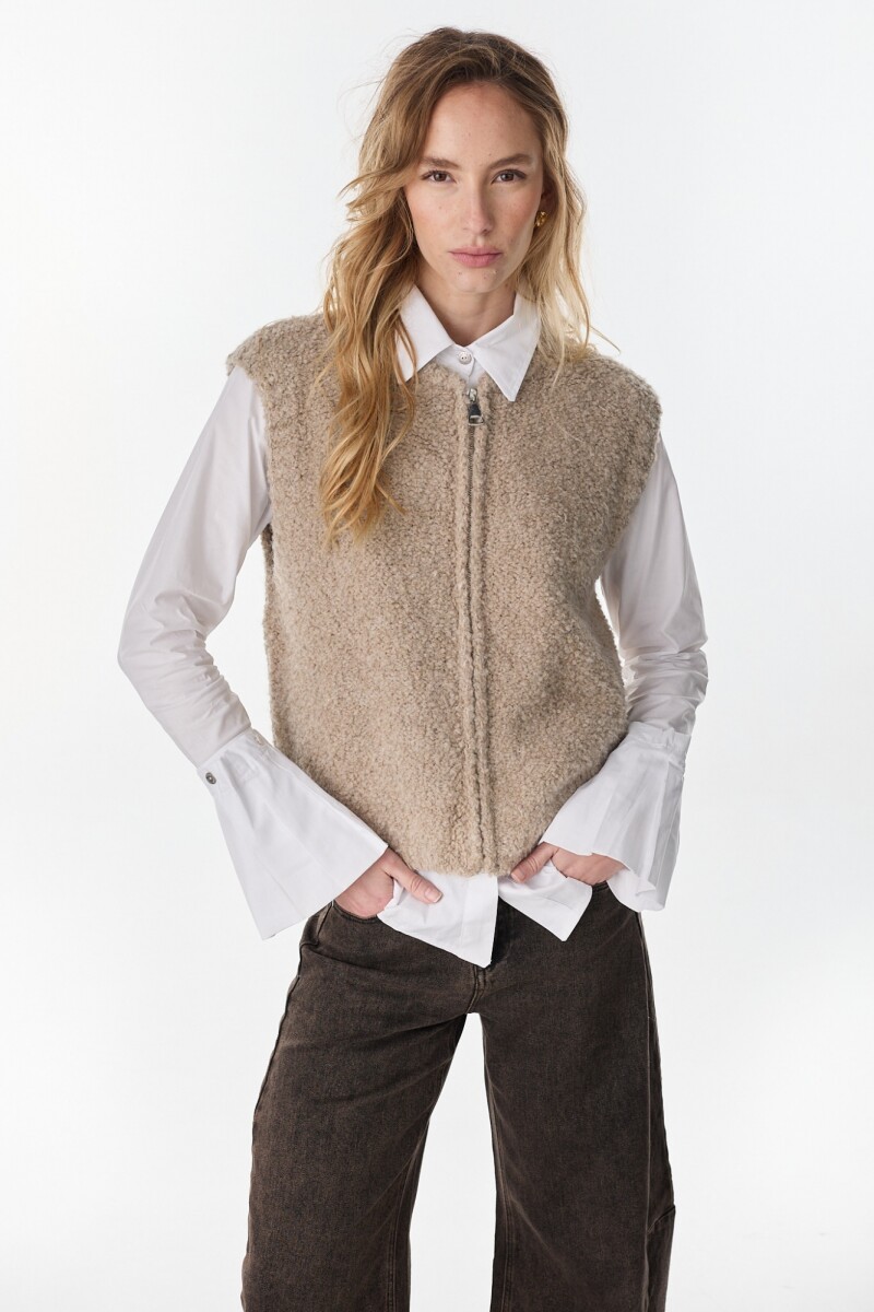 Chaleco Rue Beige