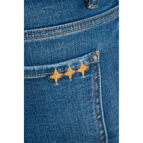 Jean Flared Wide Leg Denim