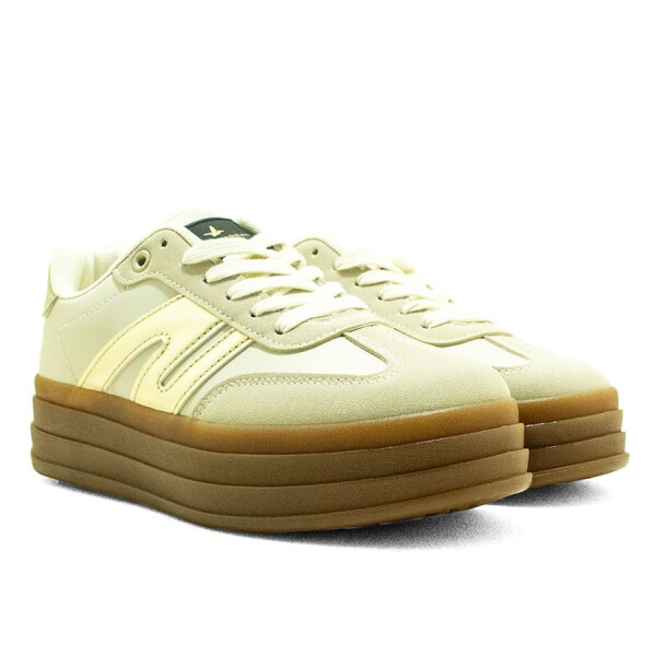 Championes Santa Barbara Lush de Mujer Beige-oro