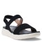 Sandalias de Mujer Lady Confort VITRE con tiras Negro