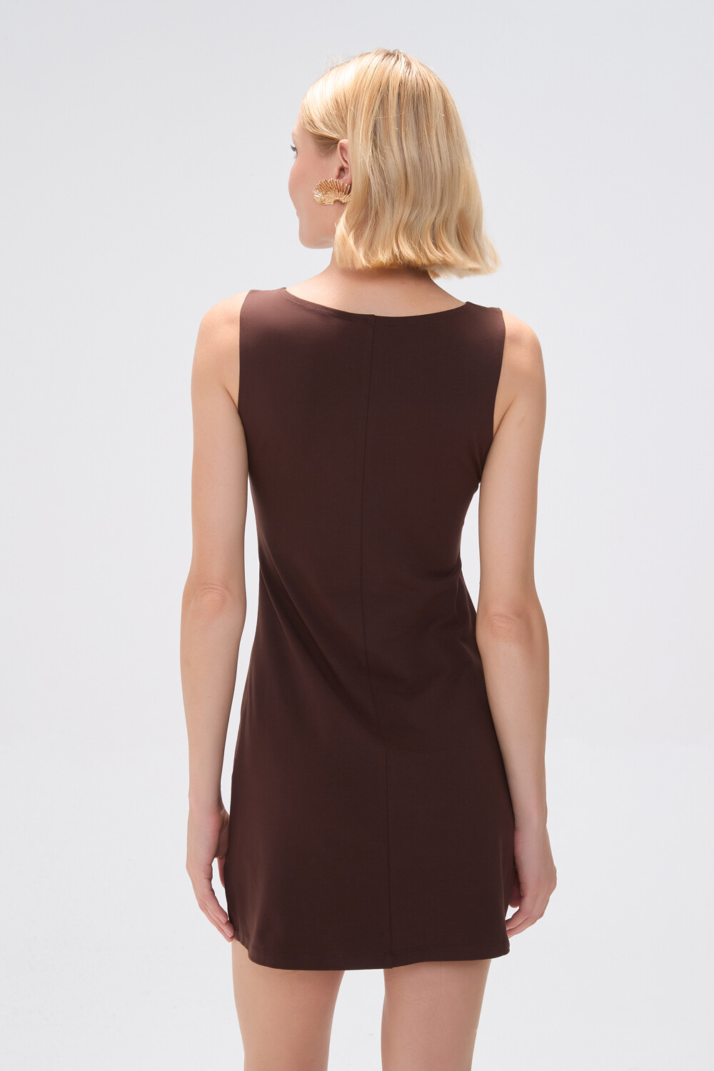 Vestido Olvena Chocolate