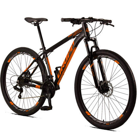 Bicicleta Montaña Dropp Rodado 29 Aluminio Cambios Shimano Negro-Naranja