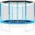 Cama Elástica Trampolín 244cm C/red + Protector UV Azul