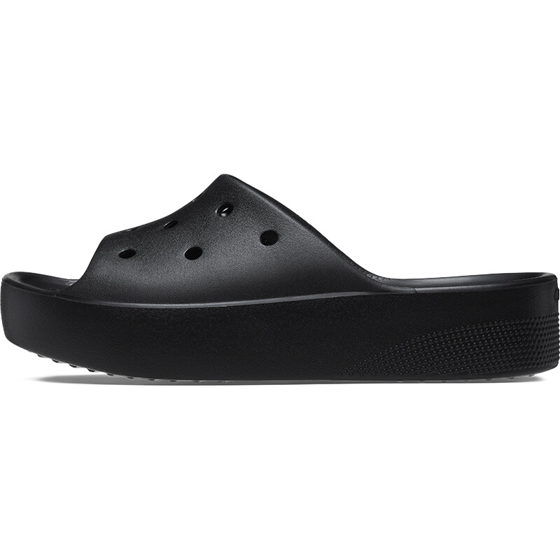 Sandalias Crocs Classic Platform Slide Negro