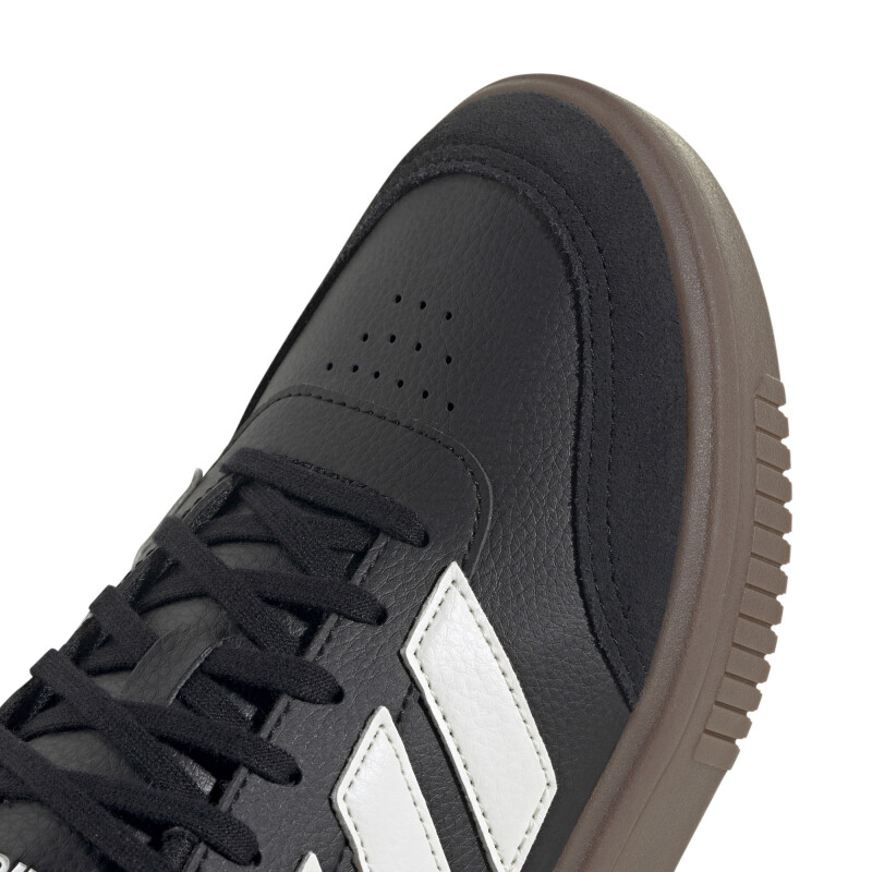 Championes de Mujer Adidas Court Block Bold Negro - Blanco - Gris
