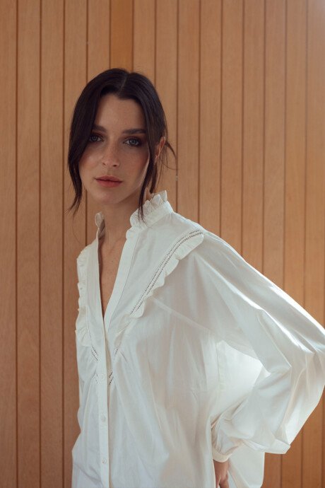 Camisa Roma Blanco