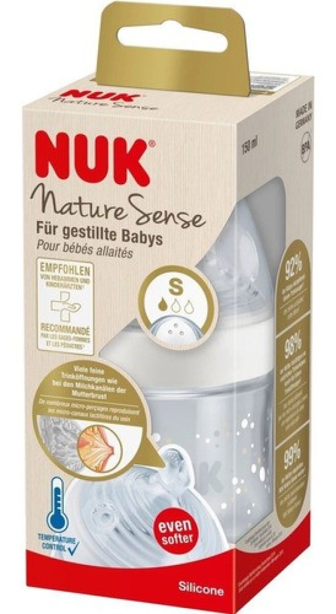 Nuk Biberon Con Tetina Silicona 150ml – Alimentación Bebé