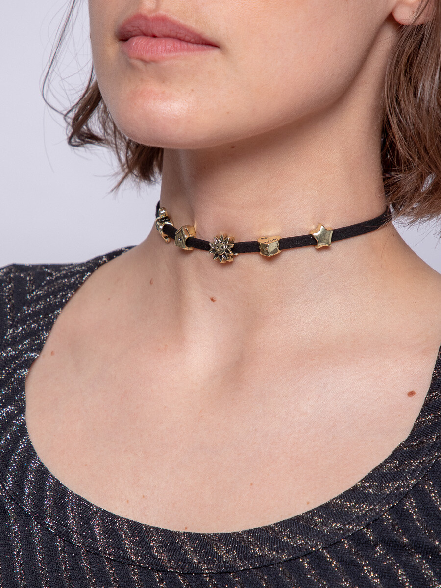 COLLAR MUMUSI - Negro 