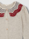 Chaqueta De Punto Cuello Especial Piedra Melange