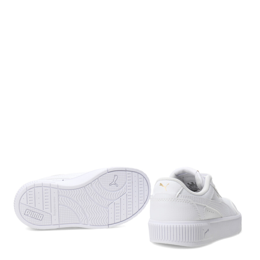 Championes Infantiles Puma Carina Mía Ps Blanco - Dorado