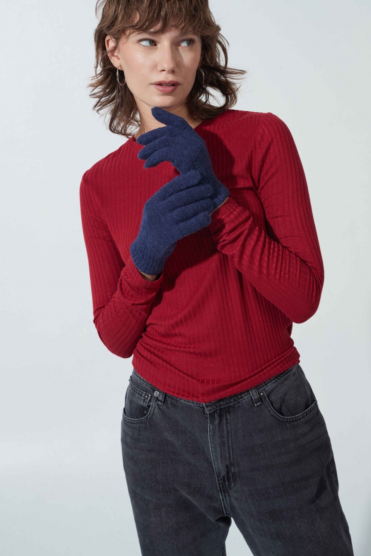 Guantes Leroy Azul Marino