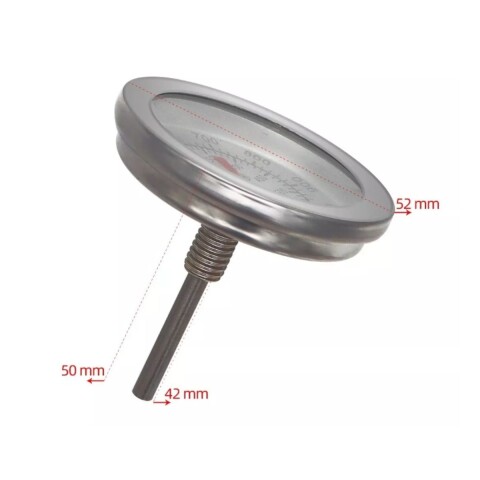 Pirómetro Termómetro Horno Barro, Leña, Gas 500°C Pirómetro Termómetro Horno Barro, Leña, Gas 500°C