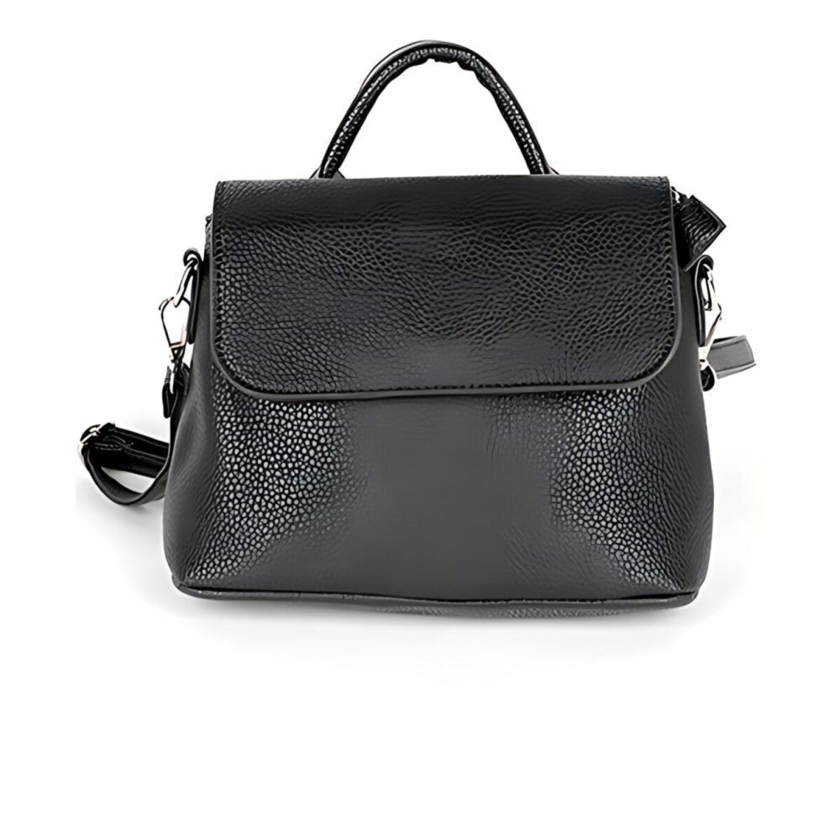 Bandolera Canva modelo Minerva en nylon - Negro 