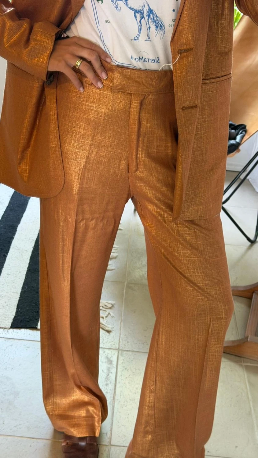 Pantalón Sastre Lurex