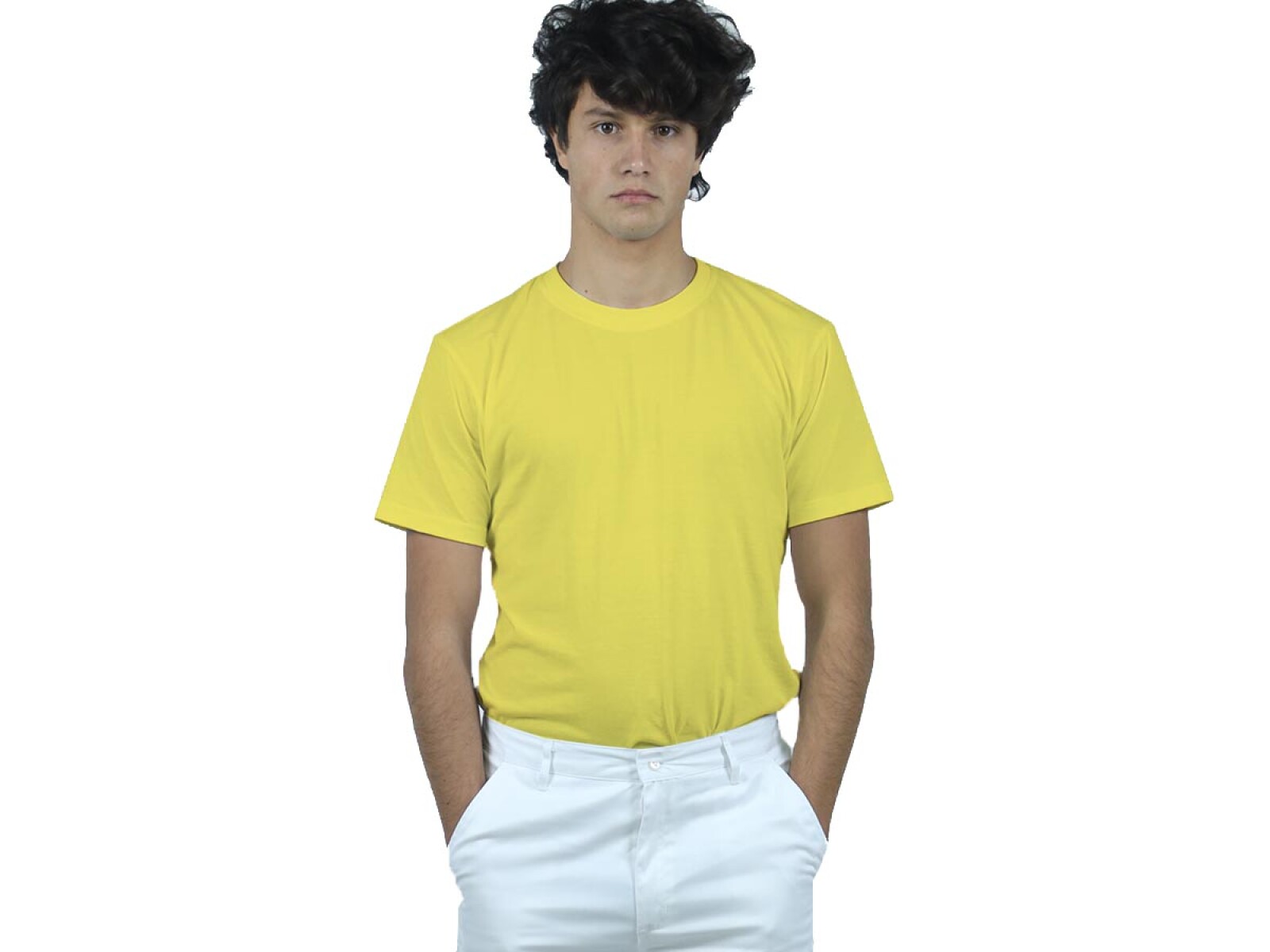 Camiseta Básica - Amarillo 