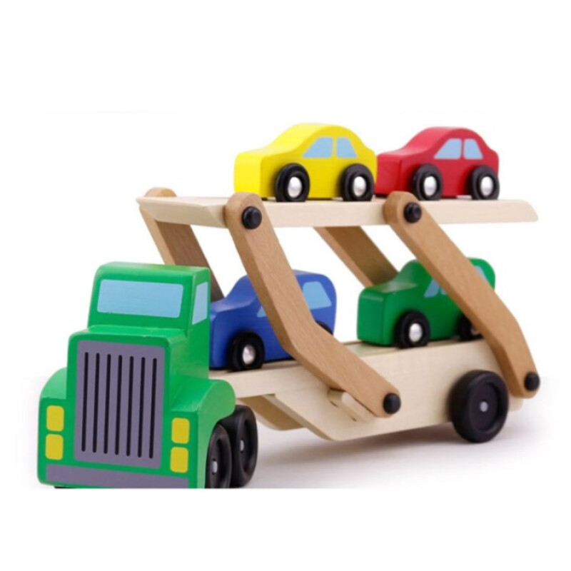 Camión en madera con accesorios Unica