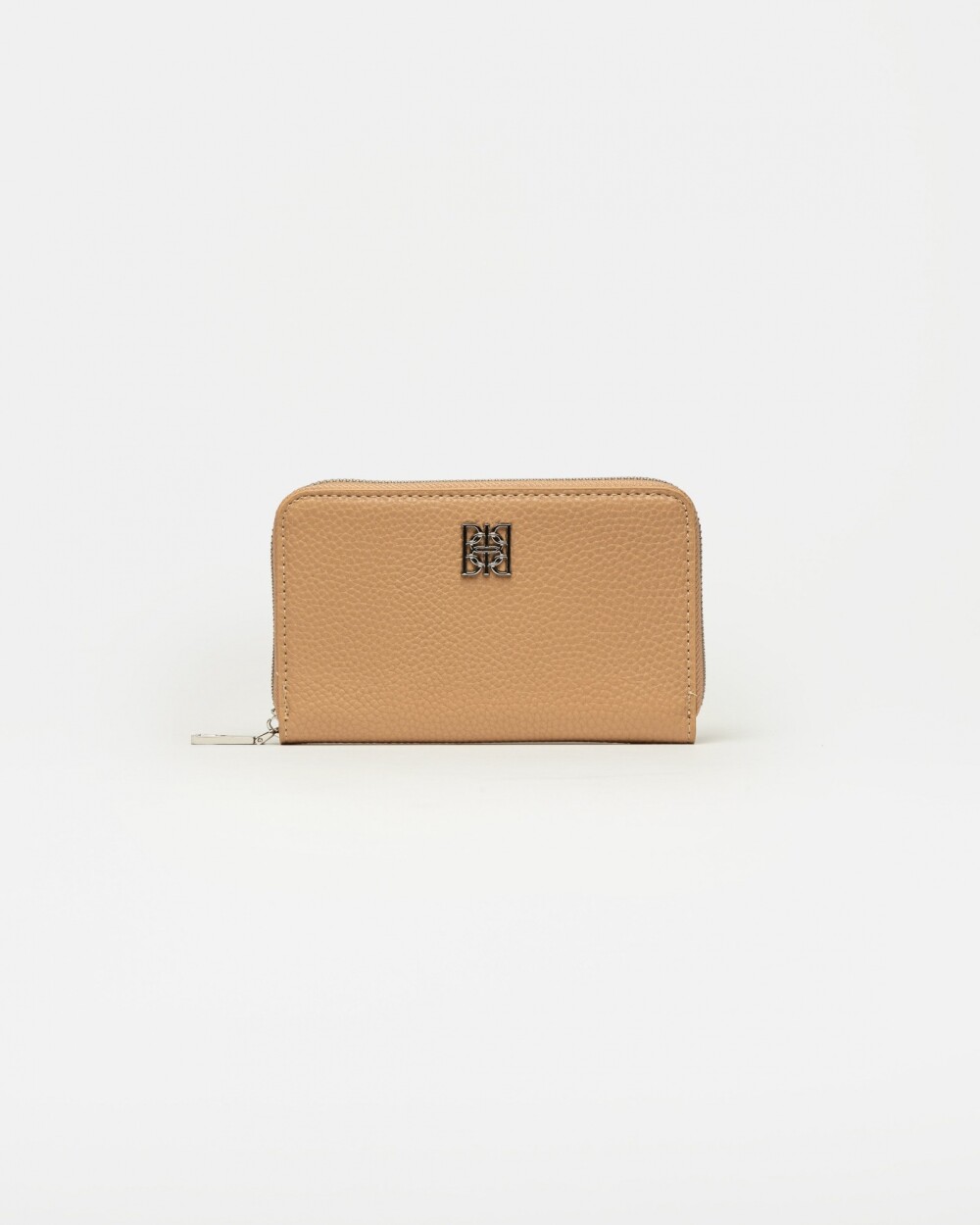 Billetera Mint en efecto cuero Camel