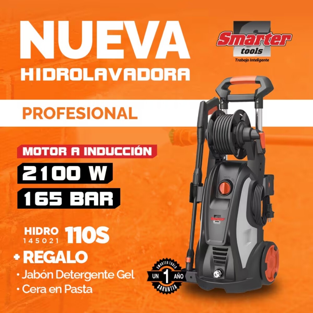 Hidrolavadora 2100w induccion 110s Hidrolavadora 2100w Induccion 110s