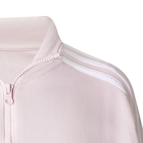 Buzo de Mujer Adidas Essentials Zip 3 Rosado - Blanco