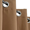 CORTINA ANTISOLAR SCARLET MARRON CL 137X229CM Unica