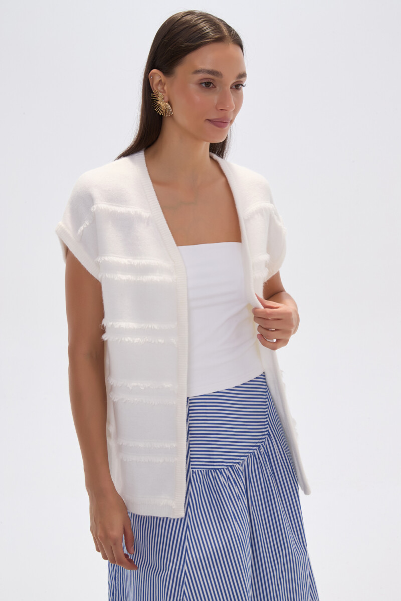 Poncho Punchy - Marfil / Off White 