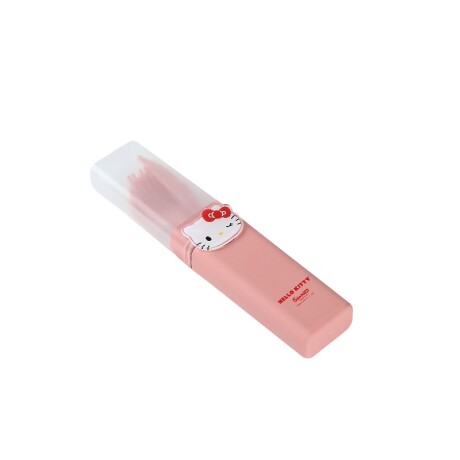 Cubiertos + estuche Sanrio Kitty