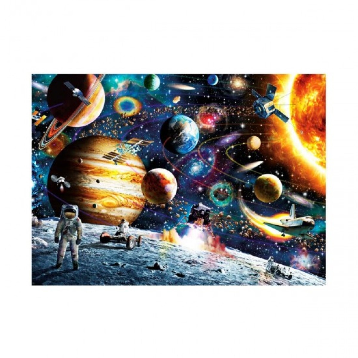 Puzzle Rompecabezas Espacio Vía Láctea 1000 Piezas - 001 