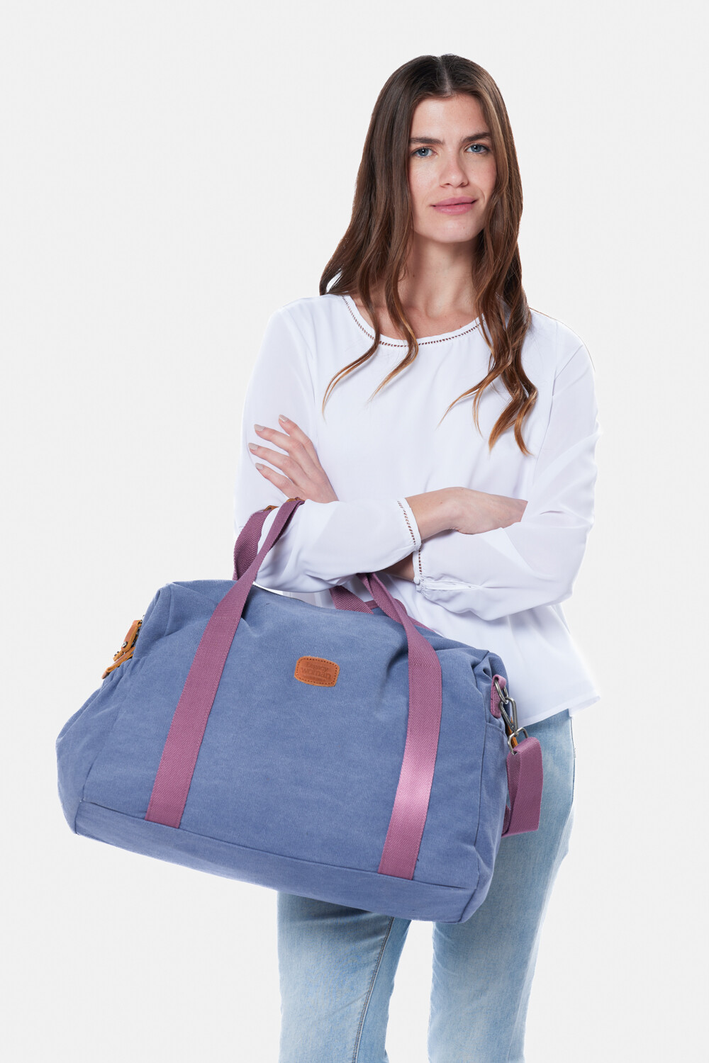 BOLSO CANVAS Azul