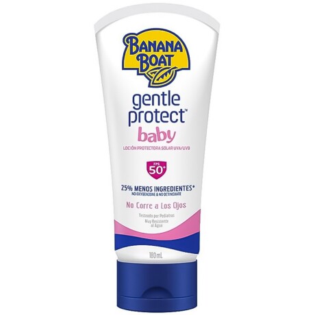 Protector solar infantil Banana Boat Baby Gentle Protect SPF 50 180ml Protector solar infantil Banana Boat Baby Gentle Protect SPF 50 180ml