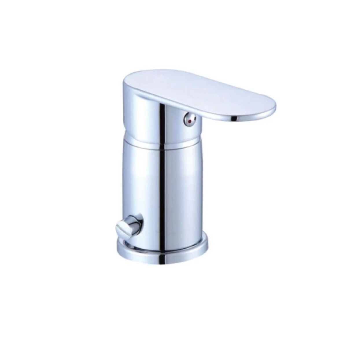 Grifería para Bidet Monocomando con Transferencia y Desborde Cromado Línea Alba 