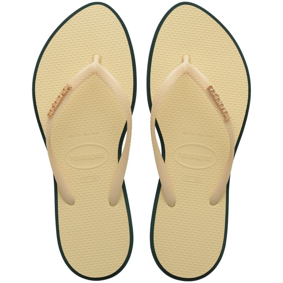Ojotas Havaianas Slim Point - Verde 