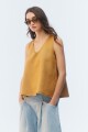 MUSCULOSA KIMI Mostaza