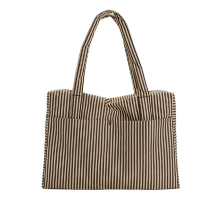 Bolso de mano para Carry On Blanco y Marrón