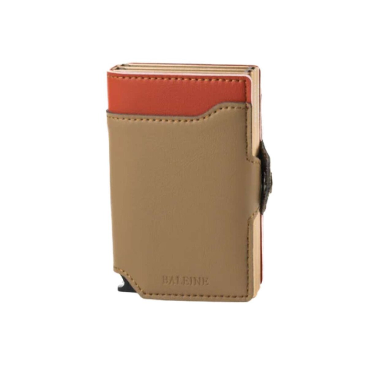 Billetera Baleine Double Alabama - Beige 