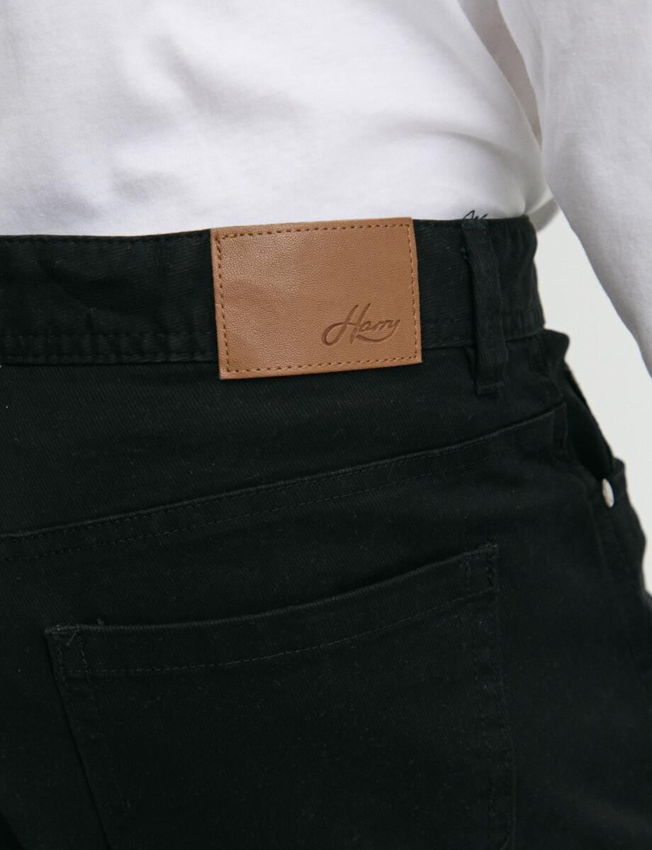080421 PANTALÓN 5 BOLSILLOS HARRY Negro
