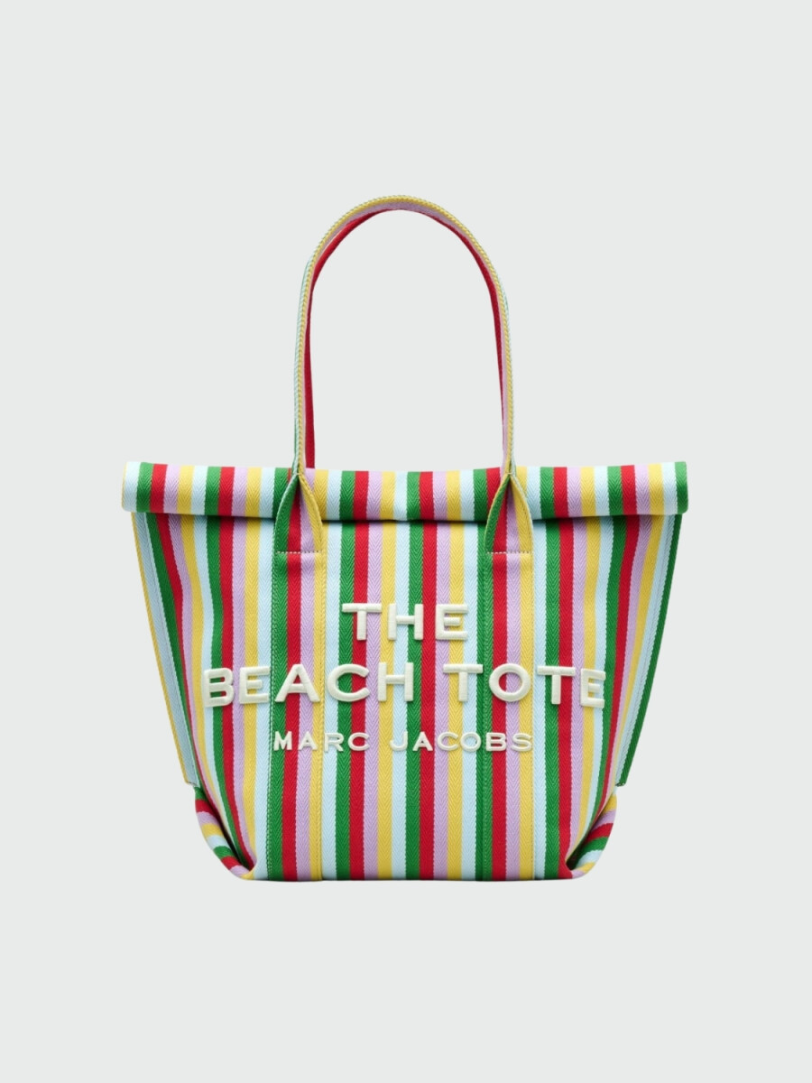 Marc Jacobs- Bolso de playa Tote tejido en jacquard - Violeta 