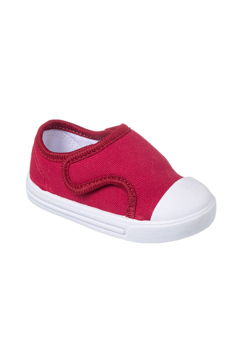 Tenis Con Un Velcro Rojo