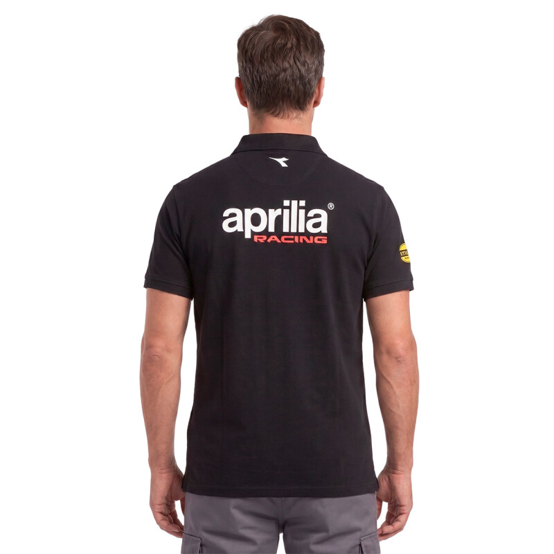 Diadora Smu M - Aprilia Polo Mc Atlar Ii Aprilia Negro