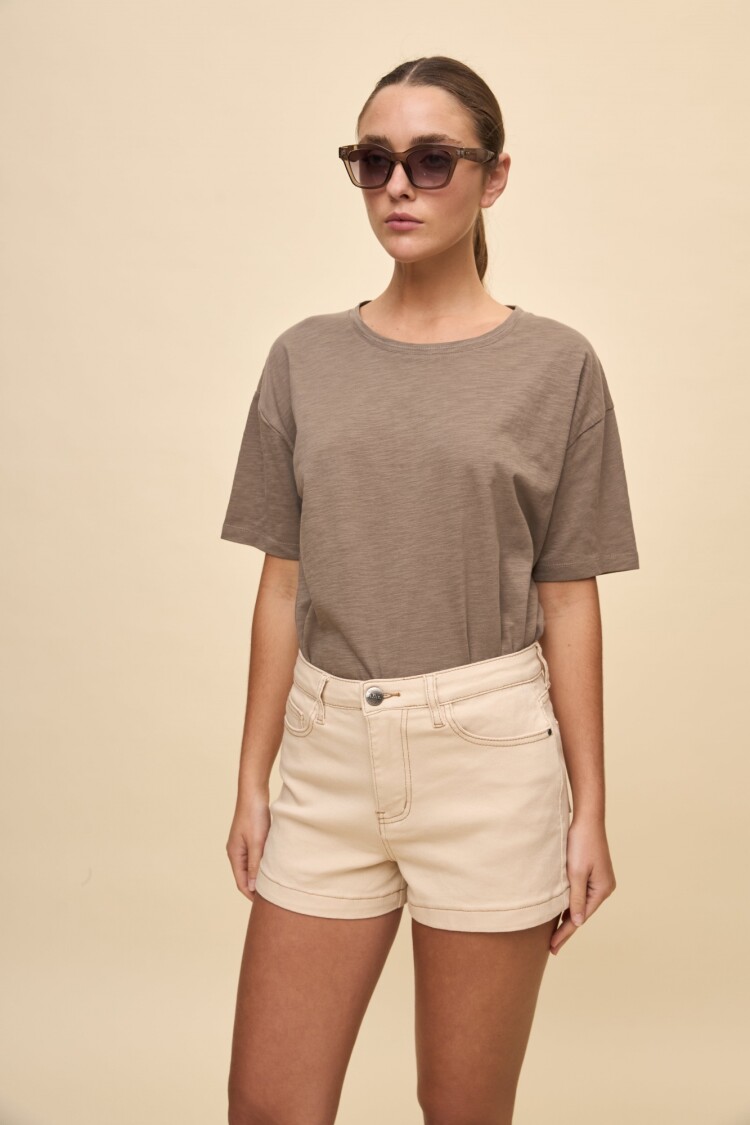 SHORT KIMI Beige