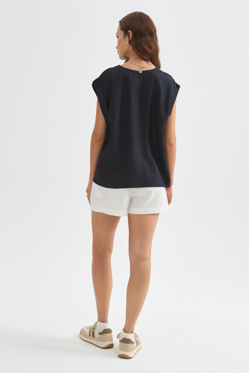 Blusa Zomira Azul Noche