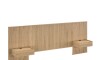Respaldo 2 plazas continuo con mesa de luz Chloe - Moderna Hanover