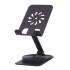 Soporte Base Porta Celular Escritorio Mesa Ajustable 360 Color Variante Negro