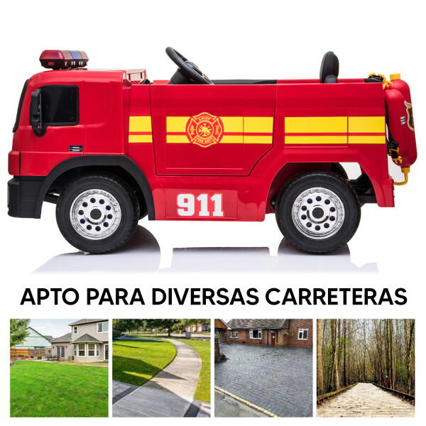 Camión De Bombero Eléctrico Auto Para Niños CAMION BOMBERO ELECTRICO SX1818