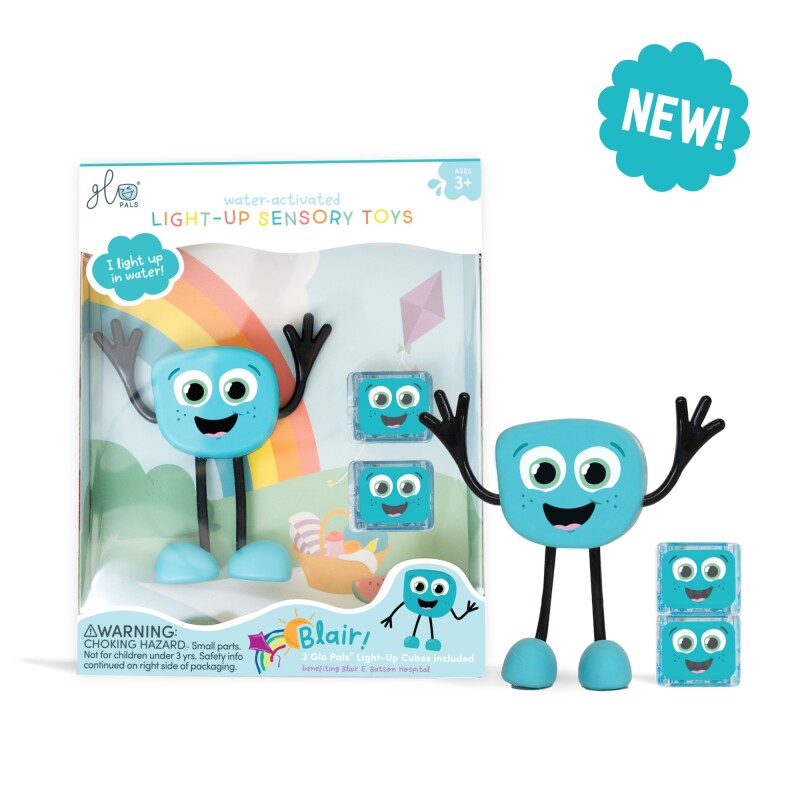 GP-FIN-CHAR Set De Personaje Goal Pals Iluminado Azul