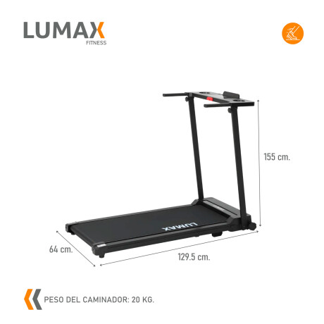 Caminadora Eléctrica Plegable Cinta Lumax 2hp 12km Caminadora Eléctrica Plegable Cinta Lumax 2hp 12km