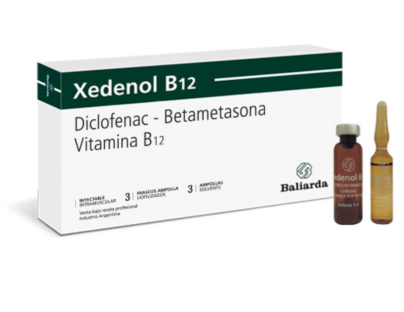 Xedenol B12 Iny 