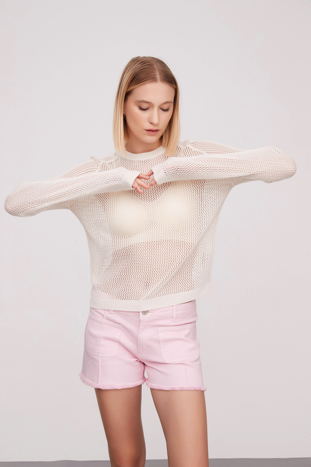 Sweater Maichal Marfil / Off White