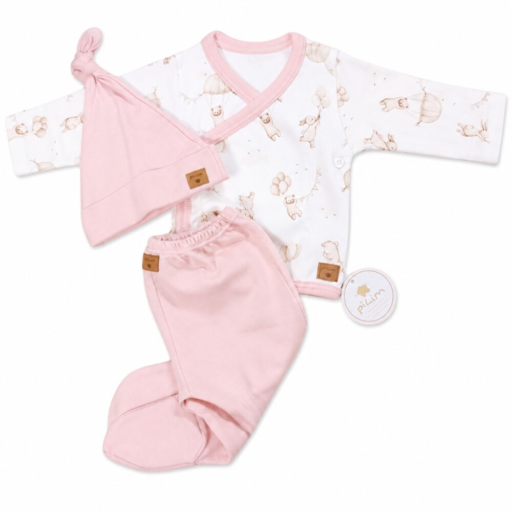 Primer muda PILIM estampada rosado