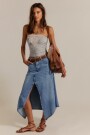 FALDA MAXI AQUARIUS Azul
